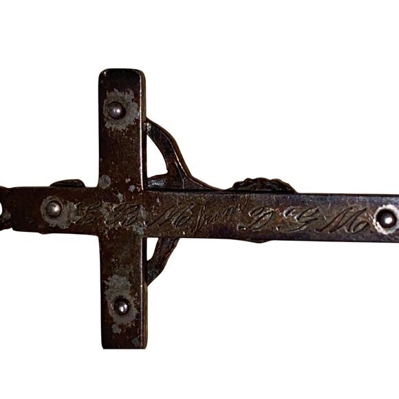 Vintage Sterling Silver Catholic Rosary With Crucifix & Virgin Mary Centerpiece - Picture 11 of 15